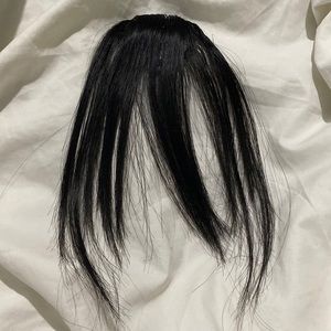fake black bangs
